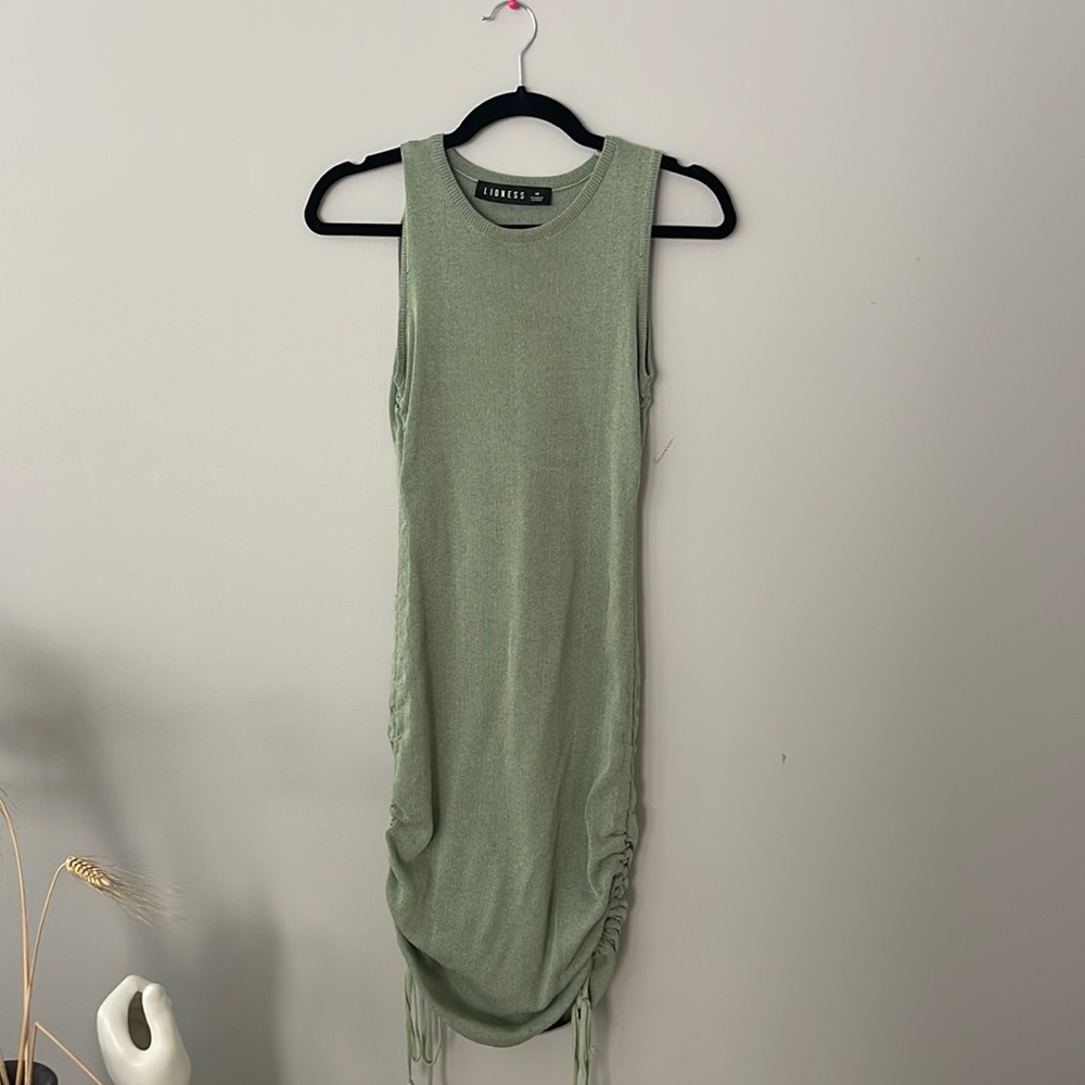 lioness green dress